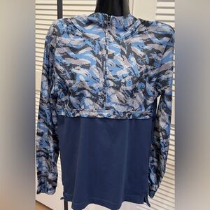 Under Armour Blue and Gray Lightweight Jacket